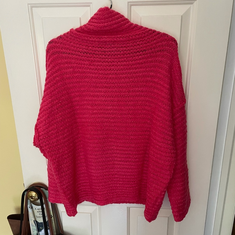 Hot Pink Sweater - Picture 2 of 2